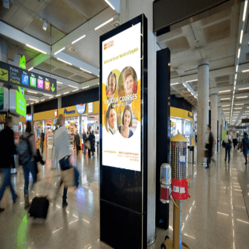 Digital Signage and commercial offers in Shopping Centers, fairs and exhibitions